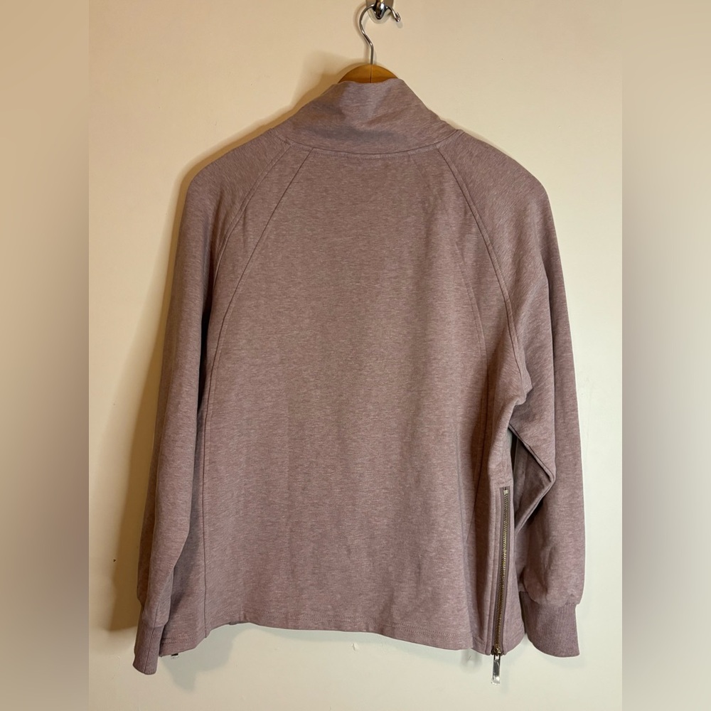 NWOT VARLEY Atlas Sweatshirt in Ash Rose - Picture 4 of 15